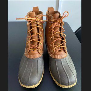 LL Bean Duck Boots Size W10